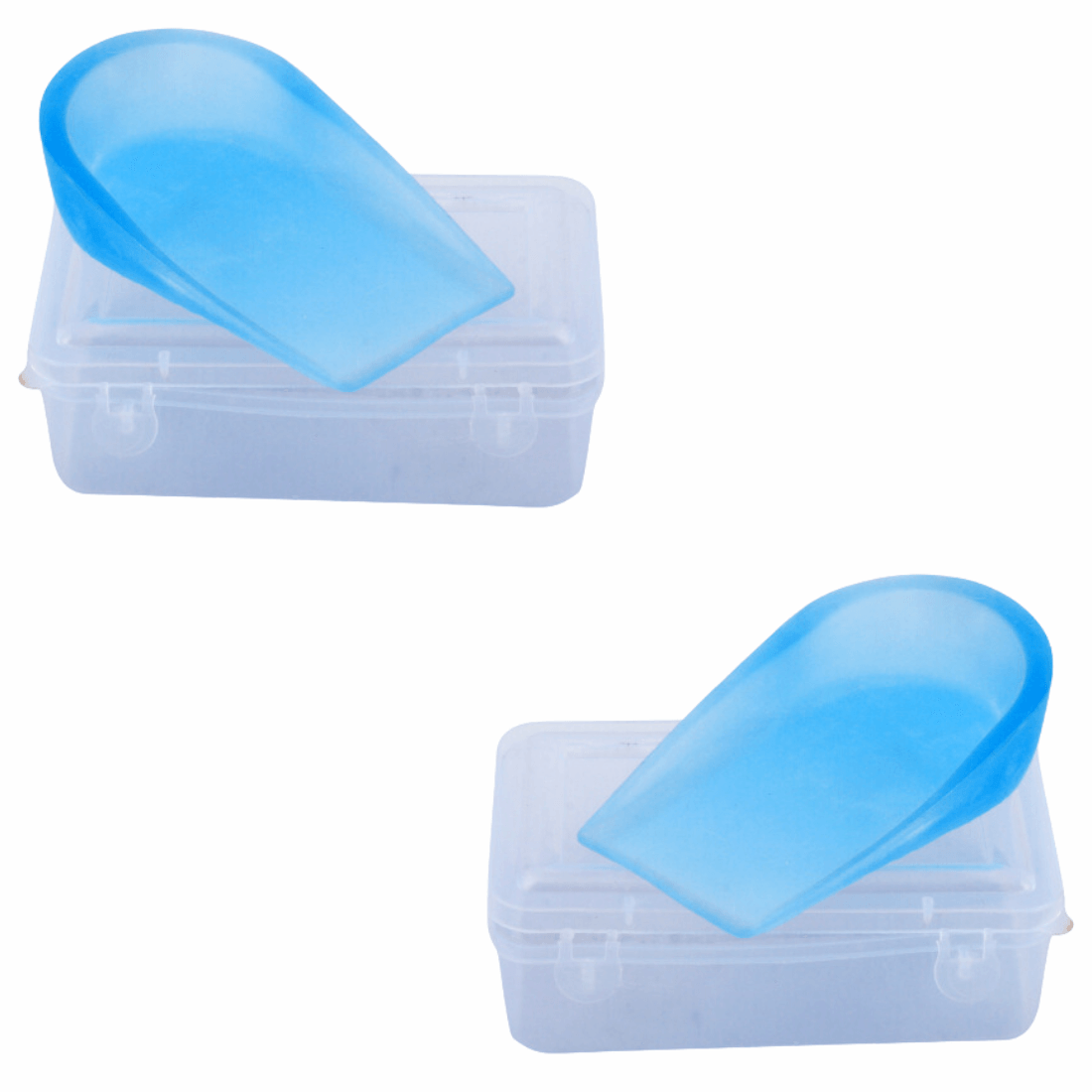 Gel Polymer Heel Cup Comfortable Pad Cushion for Ankle Pain MedSamaan