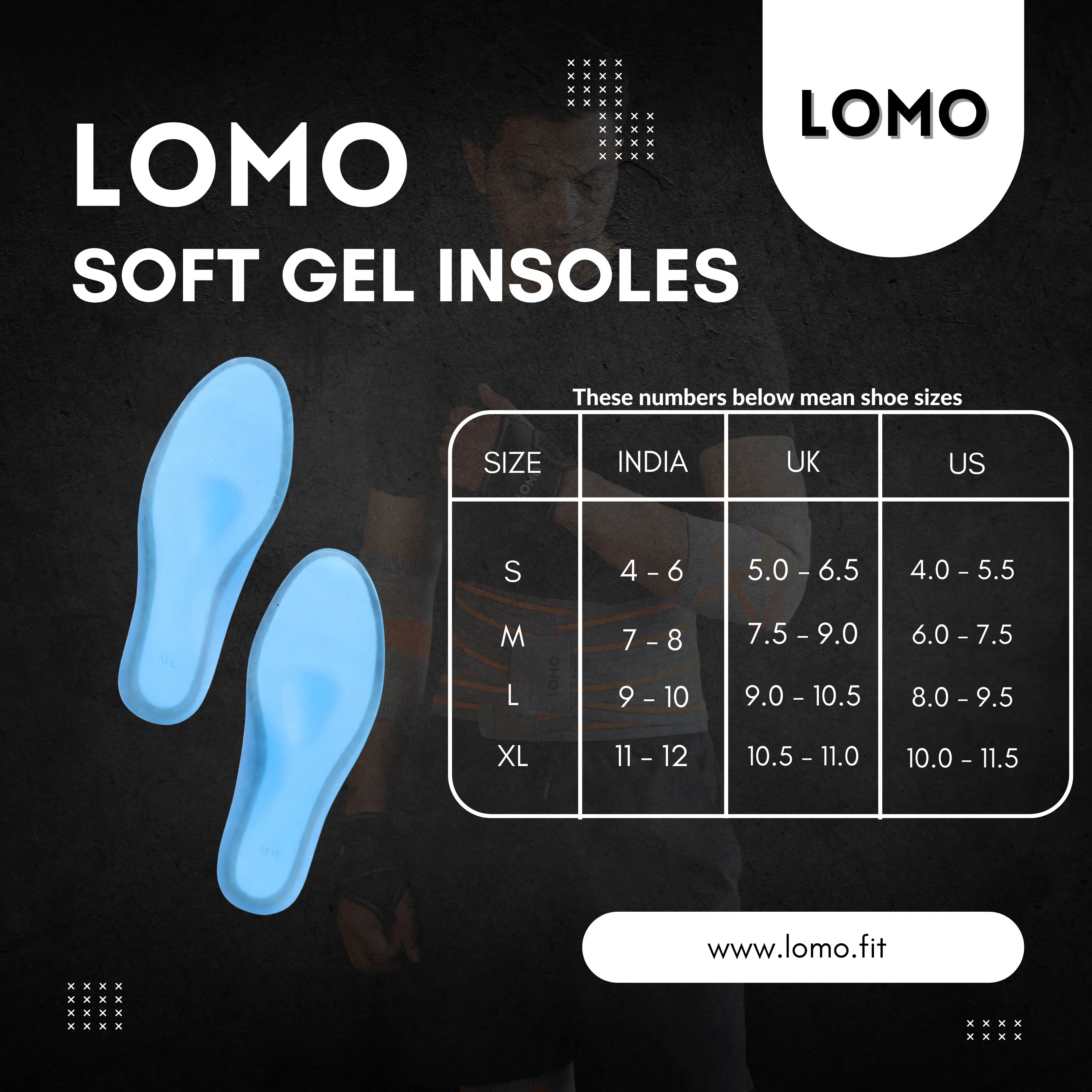 LOMO Gel Cloud Insole Metatarsal Pad LOMO