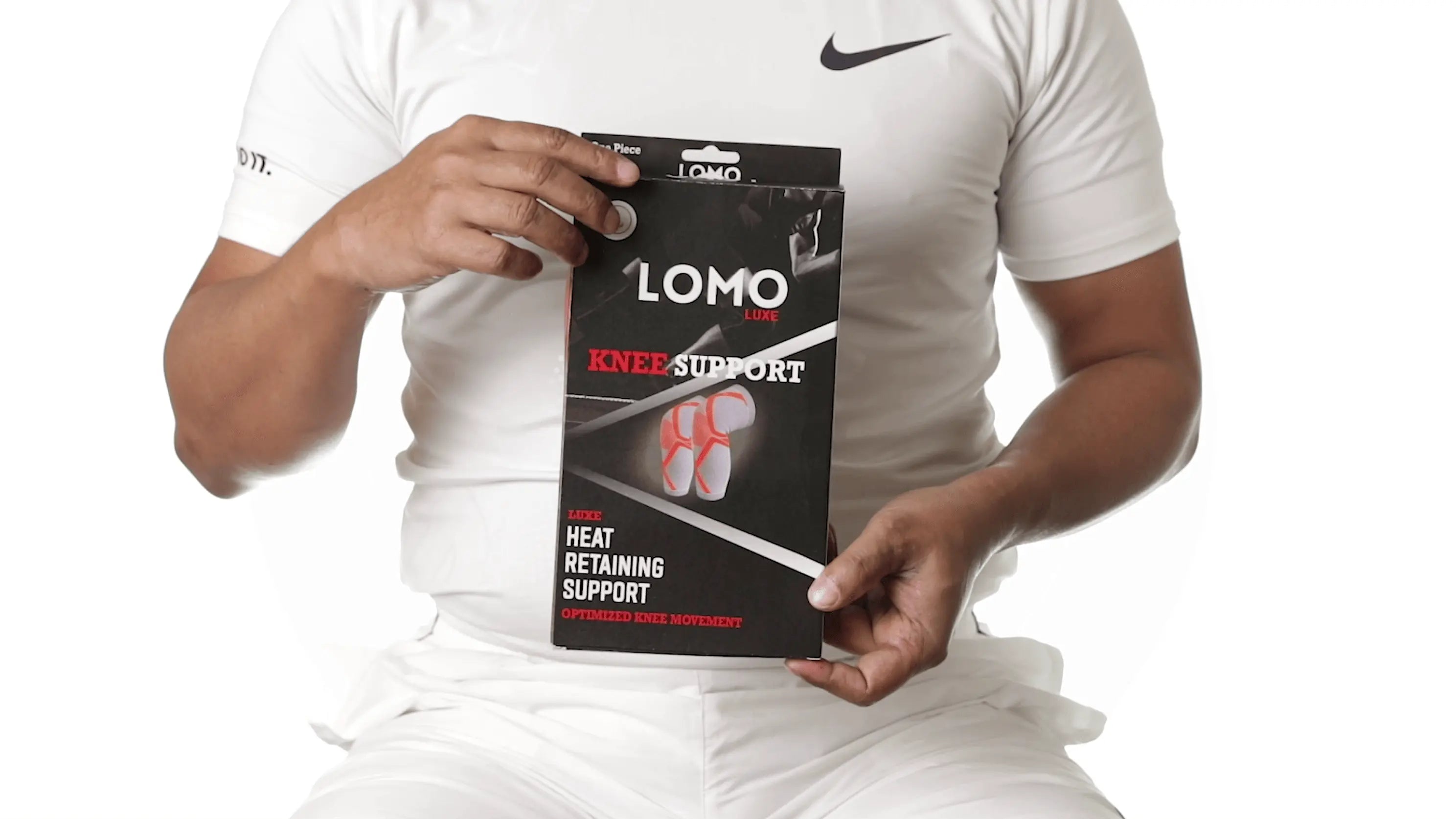 LOMO Luxe Knee Support Pair (2pcs) - For Both Knees LOMO